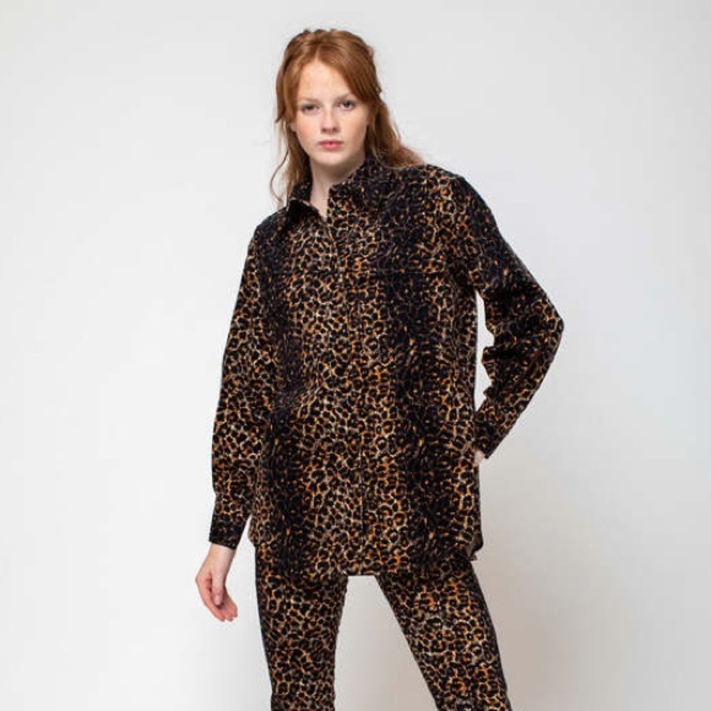 Like New! Rachel Comey Supply Shirt / Shacket in Leopard